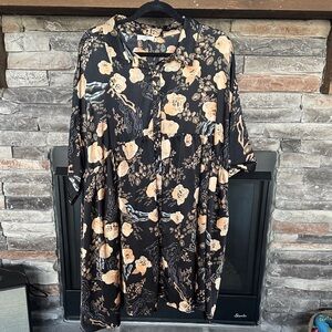 Gorgeous Entro Floral Satin Dress